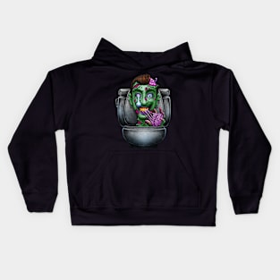 Horror toilet Monster #49 Kids Hoodie